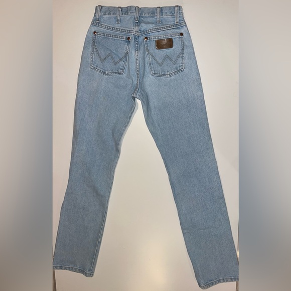Light wash Vintage Wranglers Size 5 - Picture 2 of 6